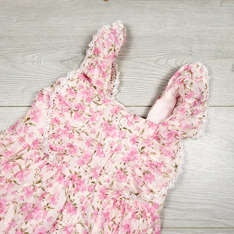 Btwn pink floral print dress. Size 2T