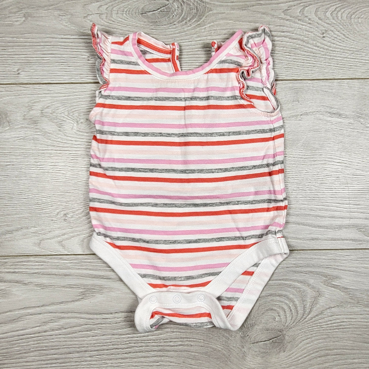 Gap multi-striped cotton bodysuit. Size 0-3 months