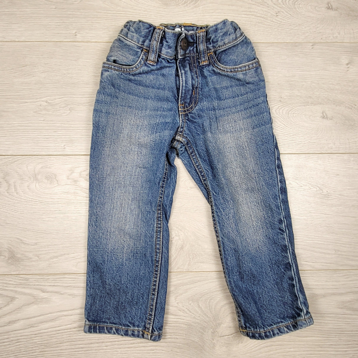 Baby B'gosh distressed classic cut jeans. Size 2T