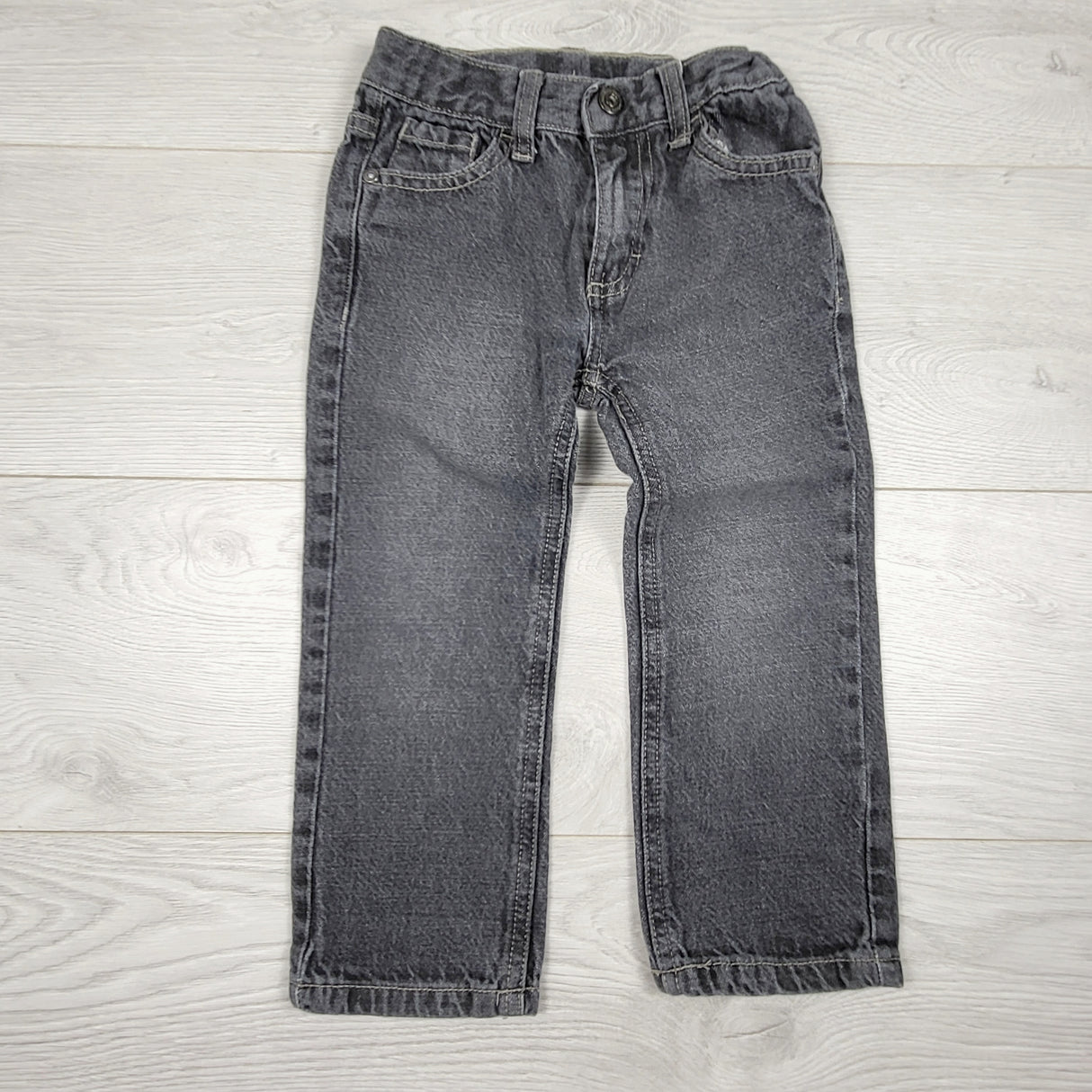 Calvin Klein grey straight leg jeans. Size 3T