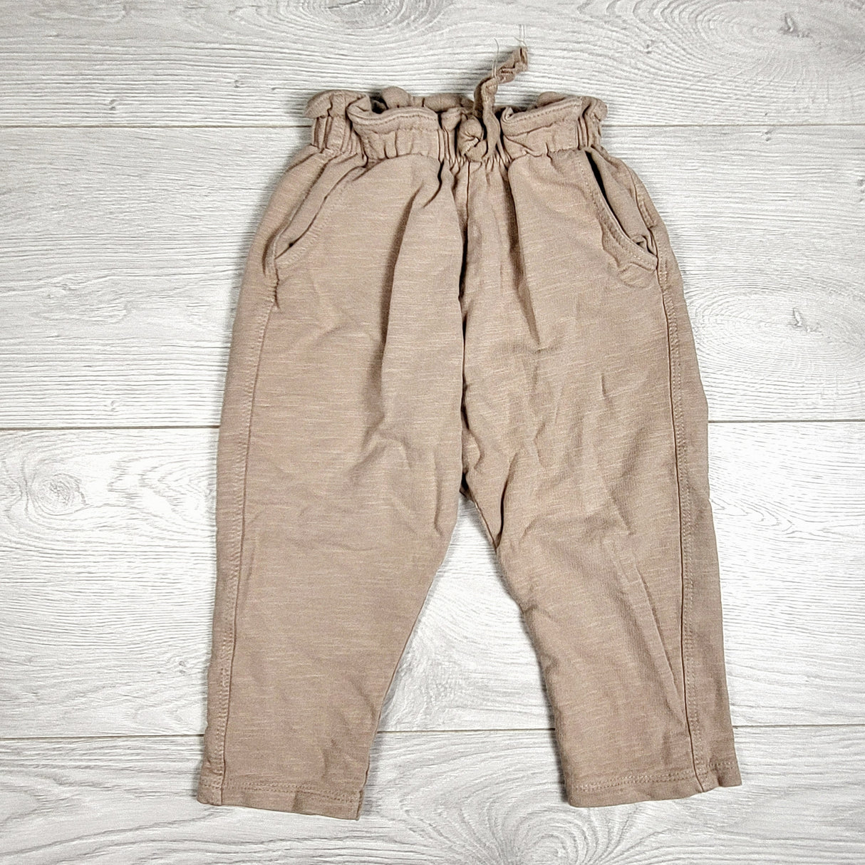 Zara beige cotton pants. Size 18 months