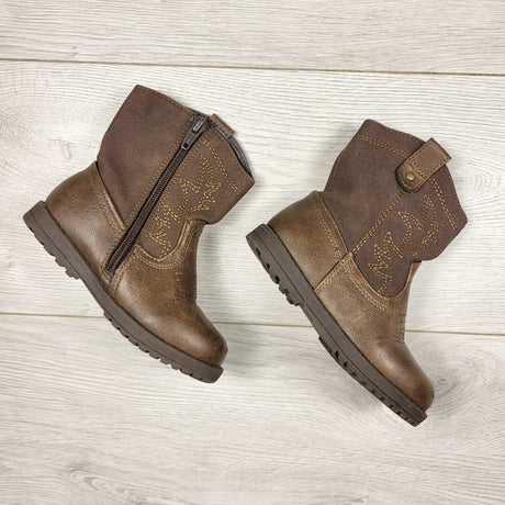 Gymboree brown Western style boots. Size 8