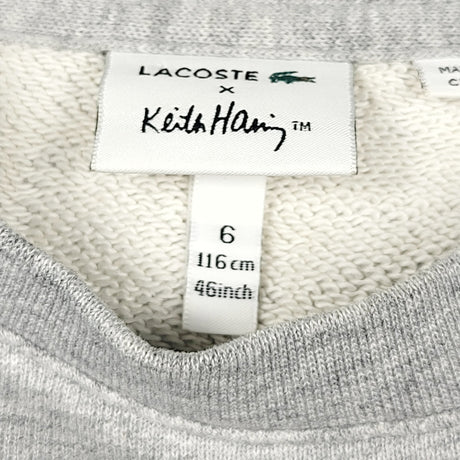 Lacoste x Keith Haring sweatshirt. Size 6