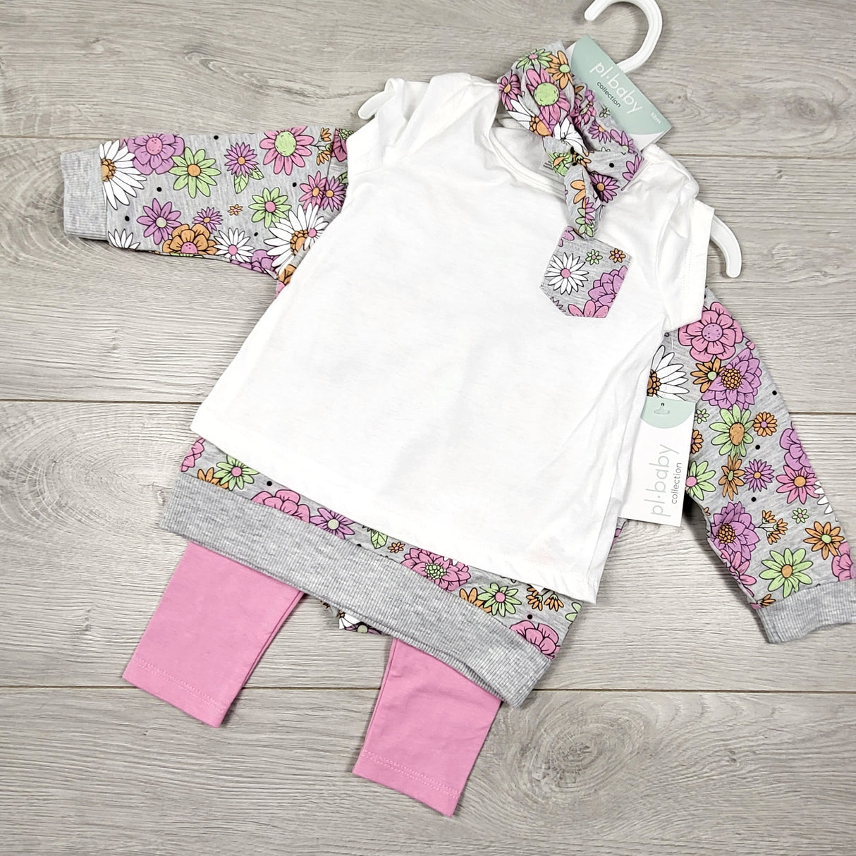 NEW - PL Baby 5pc set. Size 12 months