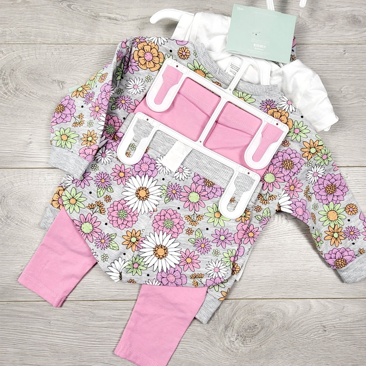 NEW - PL Baby 5pc set. Size 12 months