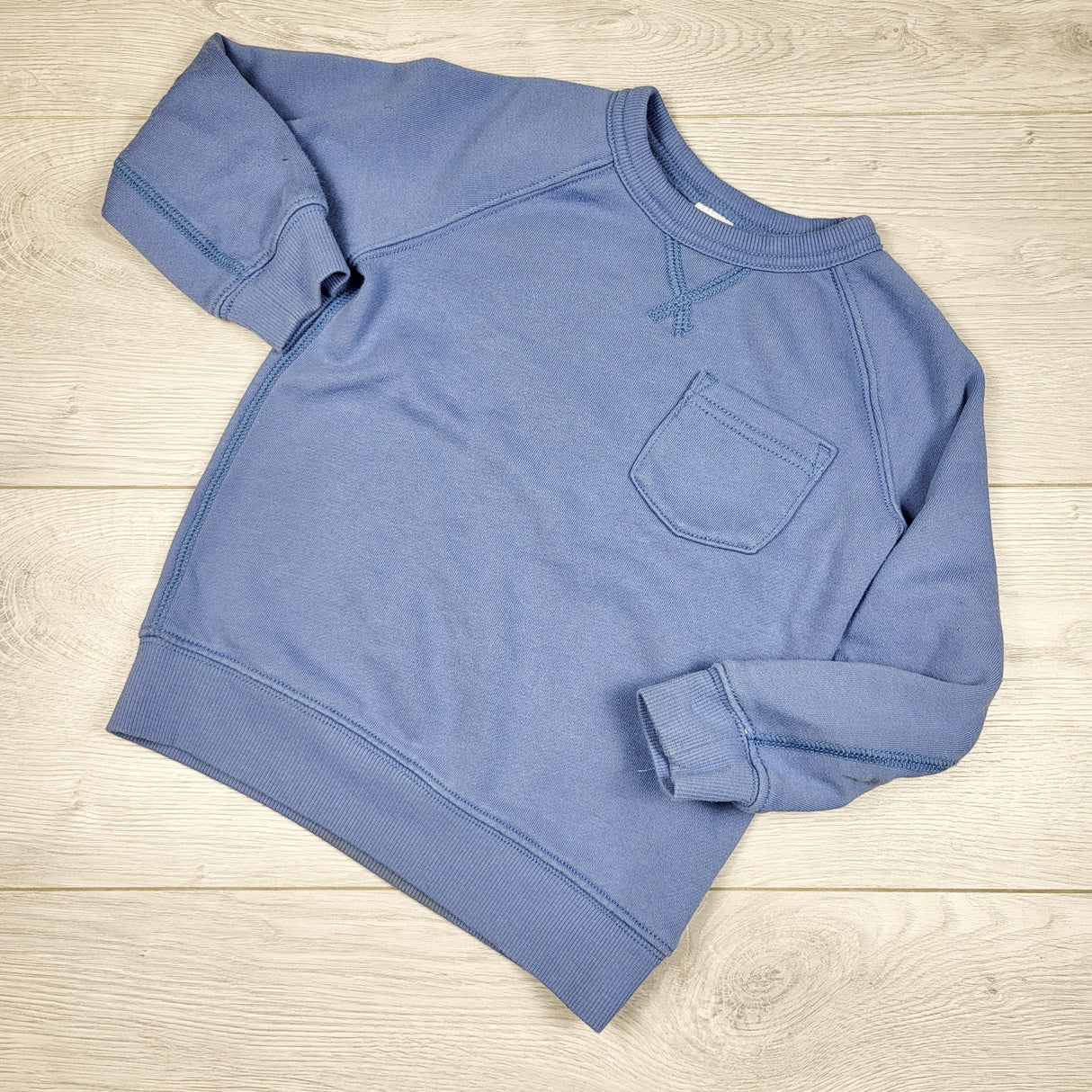 Carters blue fleecy lined sweatshirt. Size 2T