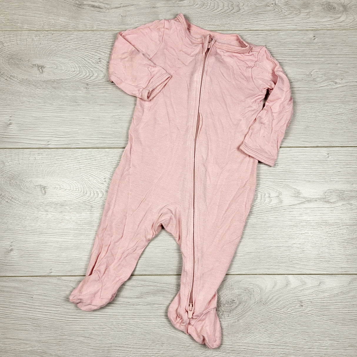 Carters pink zippered viscose sleeper. Size 3 months