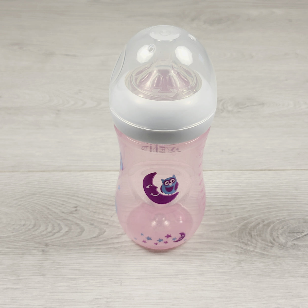 Avent pink plastic 8oz bottle