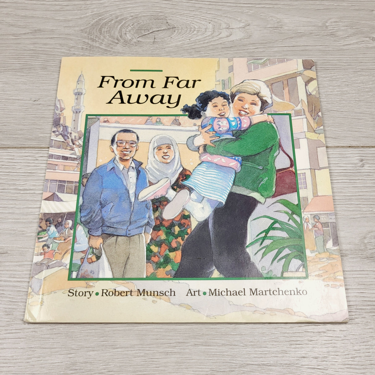 From Far Away. Soft cover book