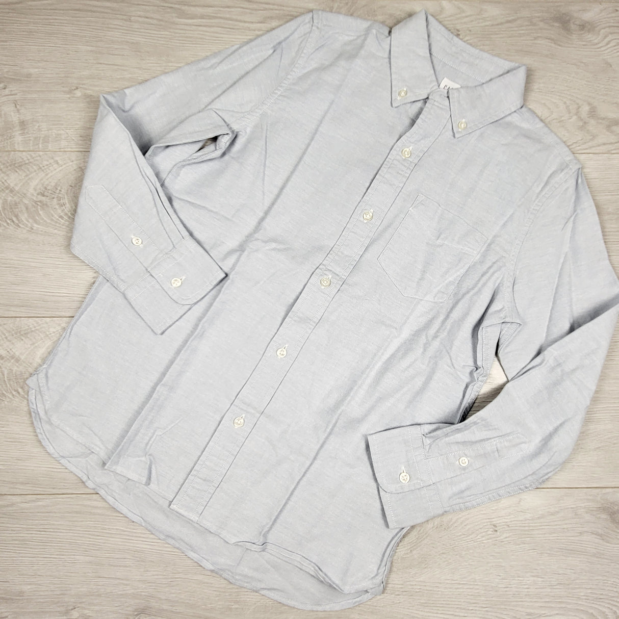Gap light blue button down Oxford shirt. Size 10