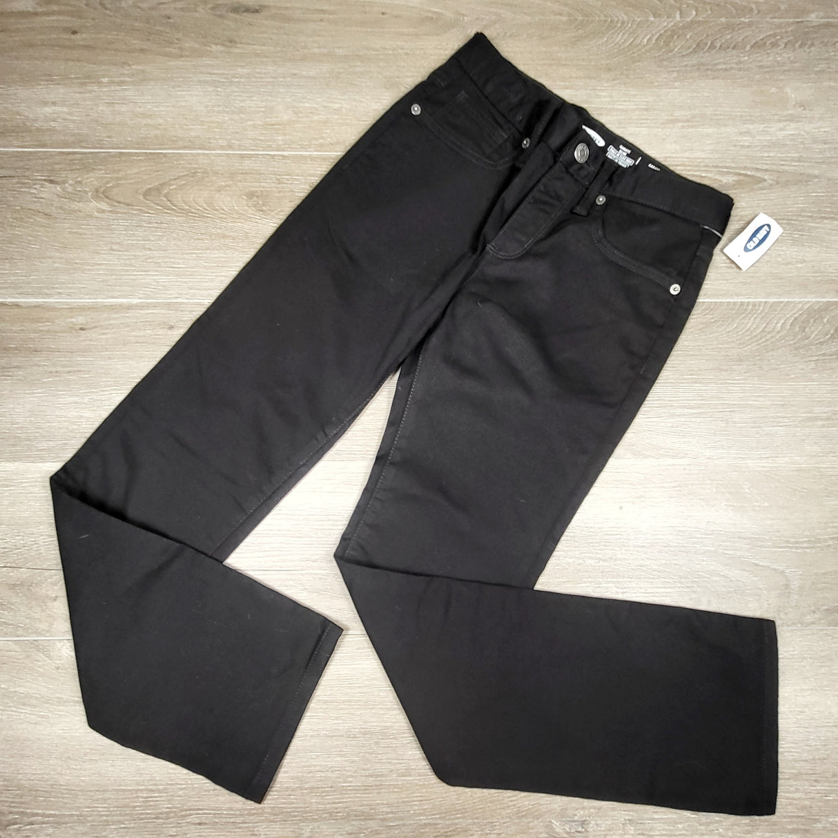 NEW - Old Navy black karate slim jeans. Size 10
