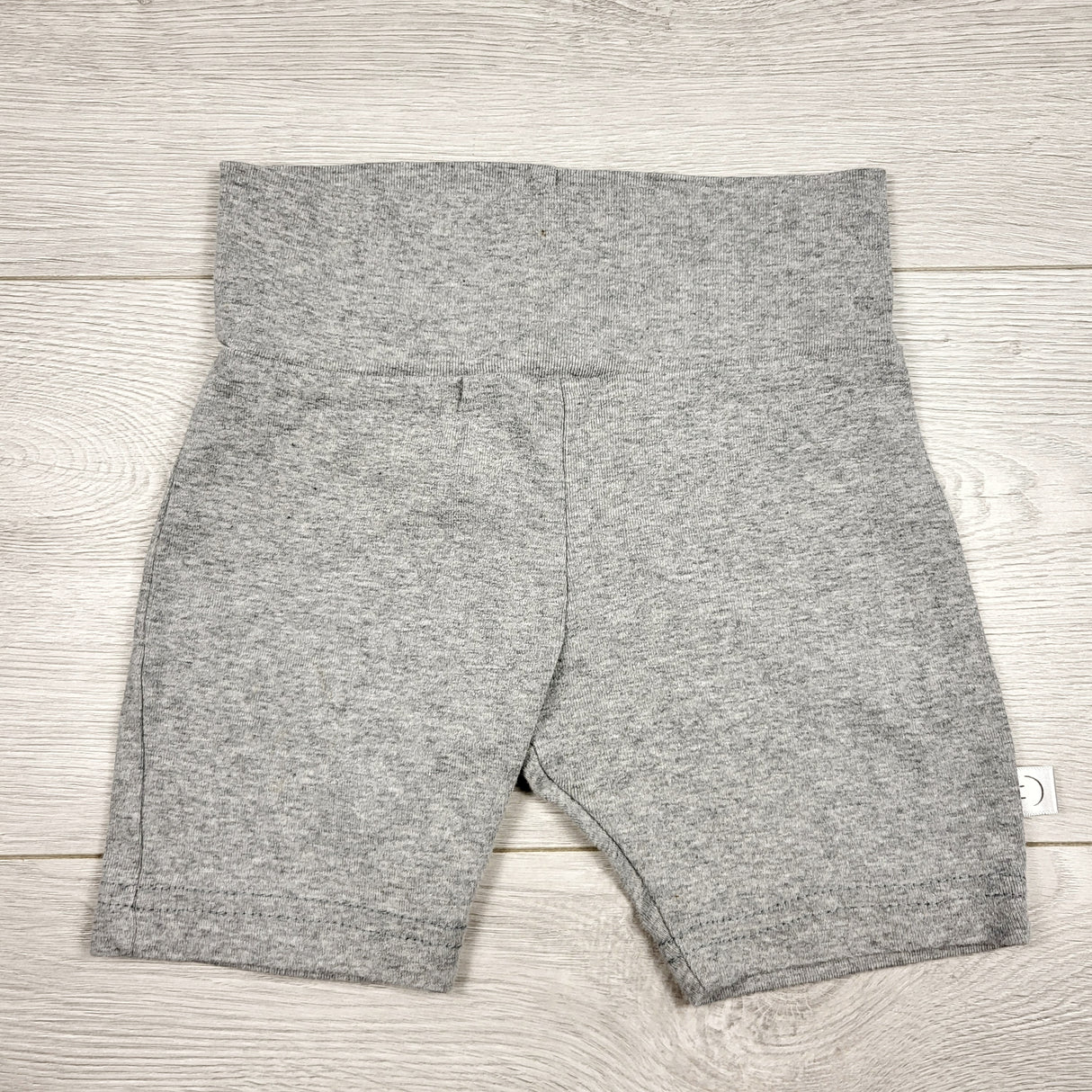 Teddy Little Apparel grey handmade shorts. Size 18-24 months