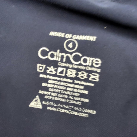 CalmCare navy compression calming sensory tank. Size 4T