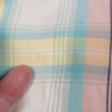 Carters pastel plaid button down shirt. Size 5T