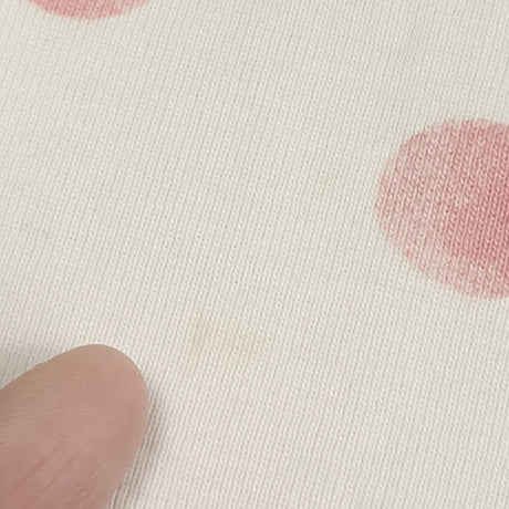 Carters pink polka dot 2pc PJs with dinosaur. Size 5T