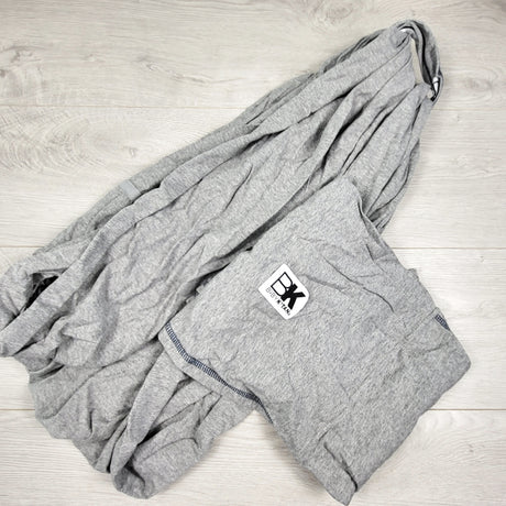 Baby K'tan grey baby carrier. Size medium (size 10-14)