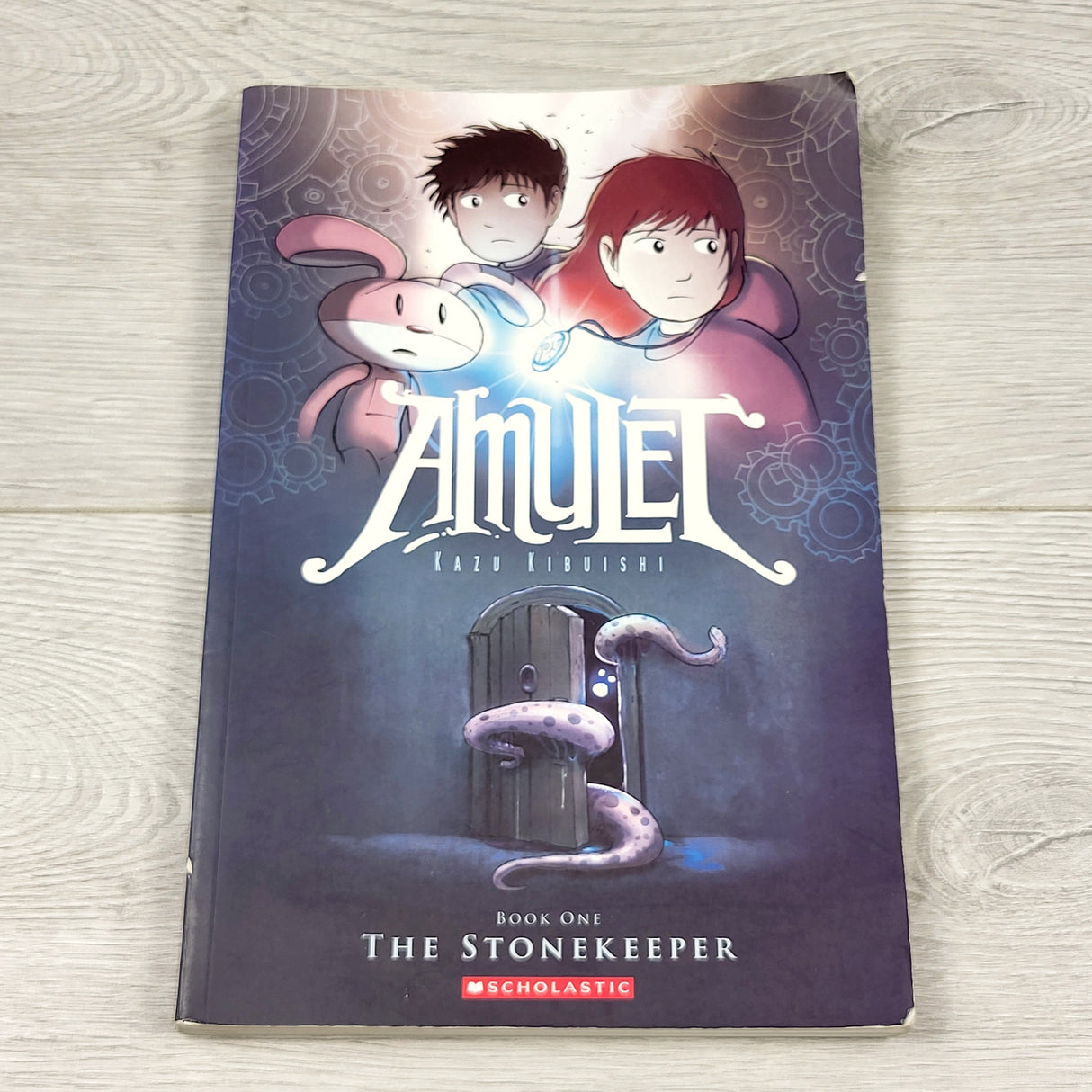 Amulet: The Stonekeeper. Soft cover graphic novel
