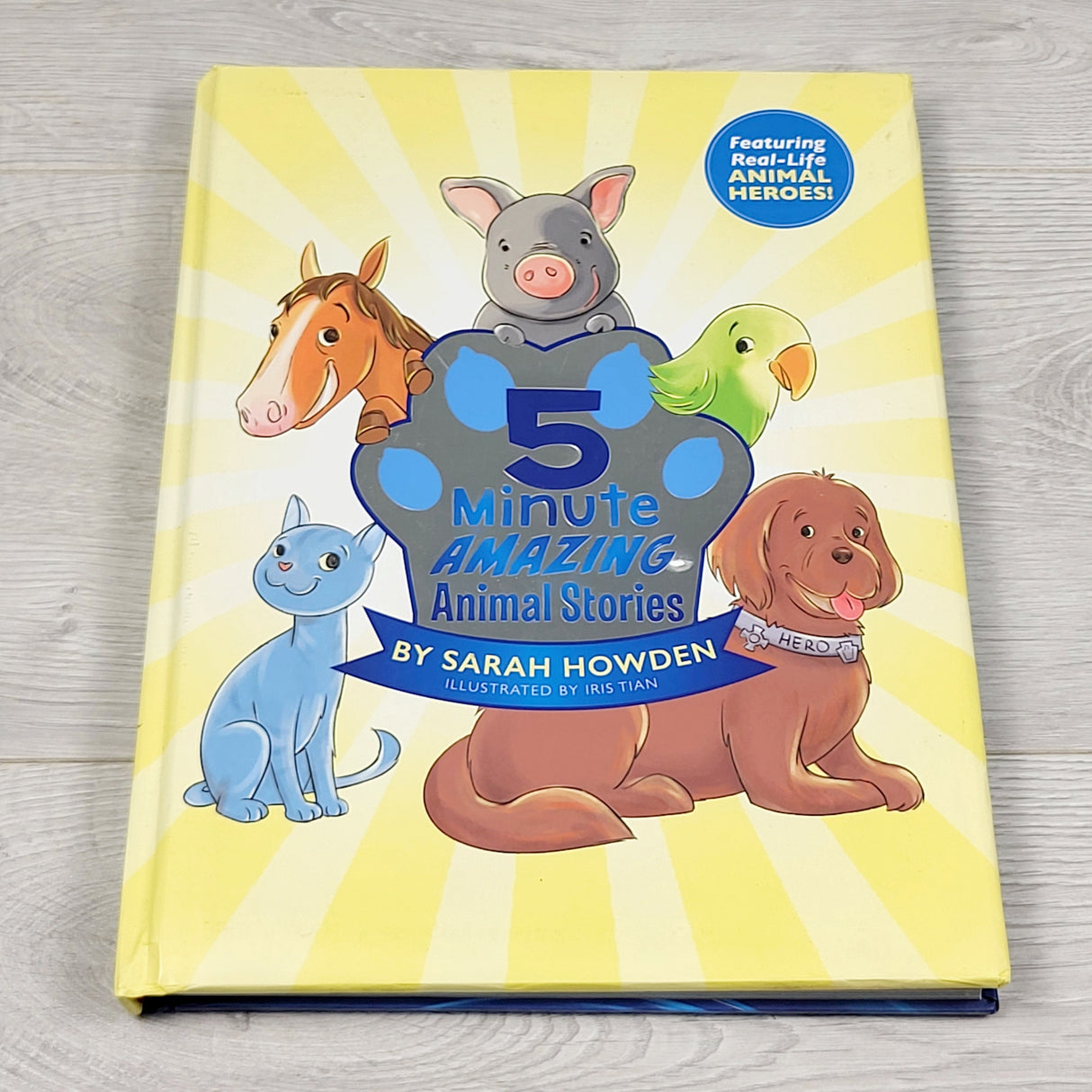 5 Minute Amazing Animal Stories. Hardcover book (sorry, no shipping)