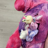 Just Play Unicorn Surprise Livia plush toy with 2 babies