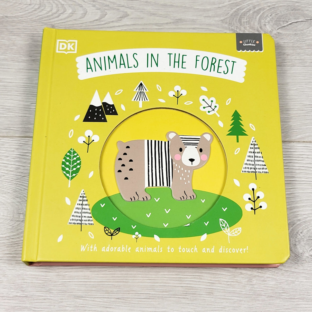 Animals in the Forest. Touch and feel board book