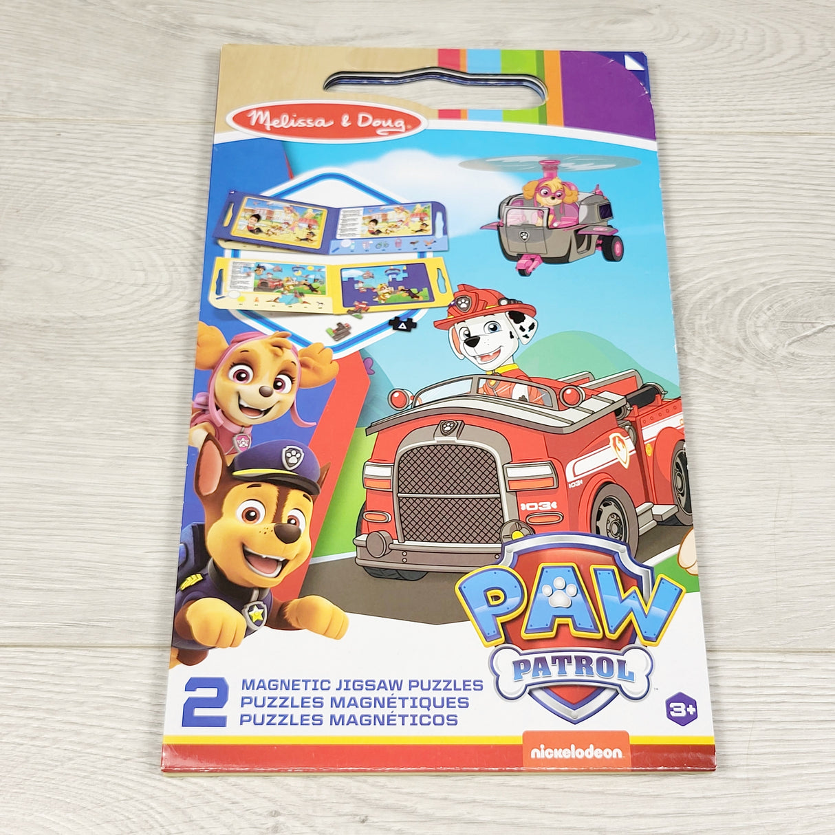 Melissa and Doug Paw Patrol Magnetic Jigsaw Puzzles (2 puzzles inside)