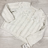 NEW - Baby B'gosh grey cardigan sweater. Size 18 months
