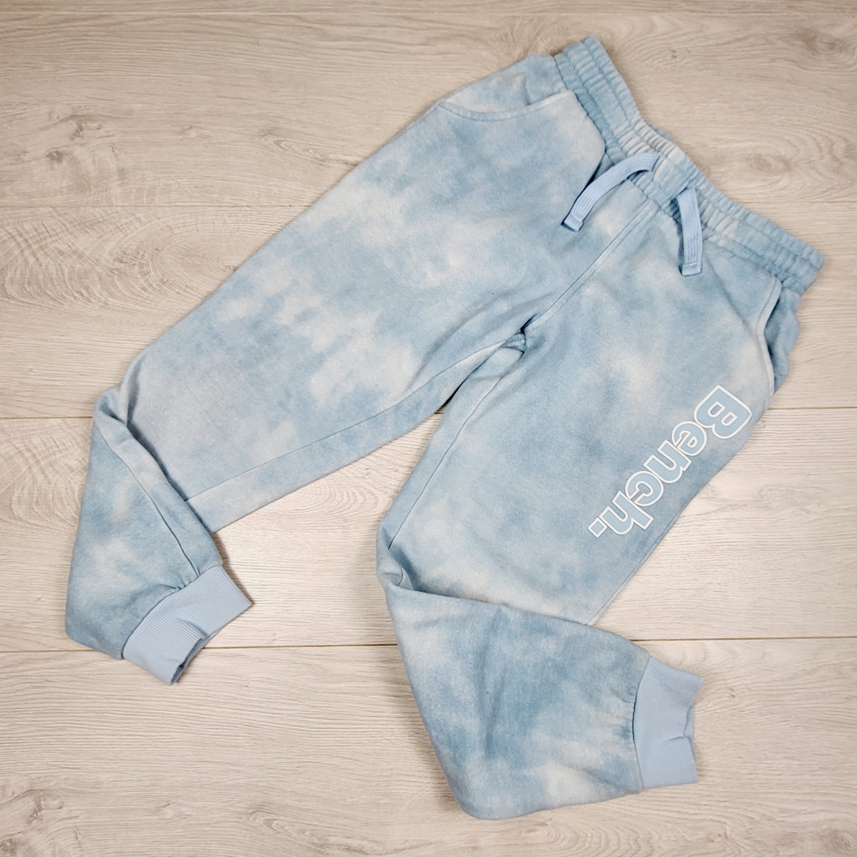 Bench blue tie dyed joggers. Size 10/12