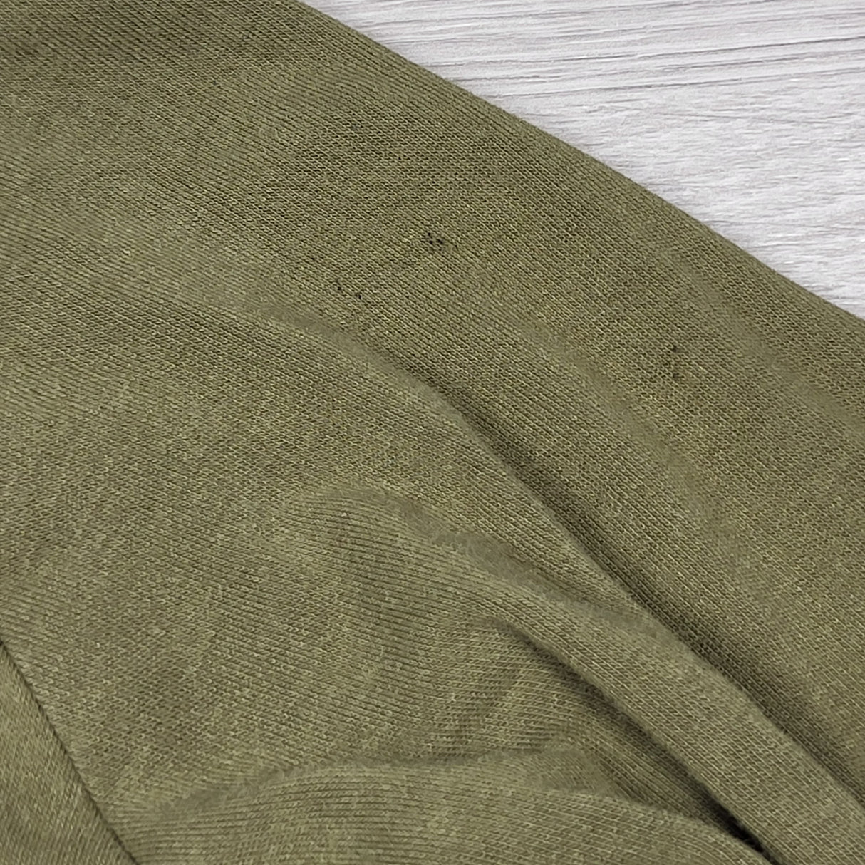 Little and Lively green "Take a Hike" bamboo pullover. Size 1/2T - AS IS