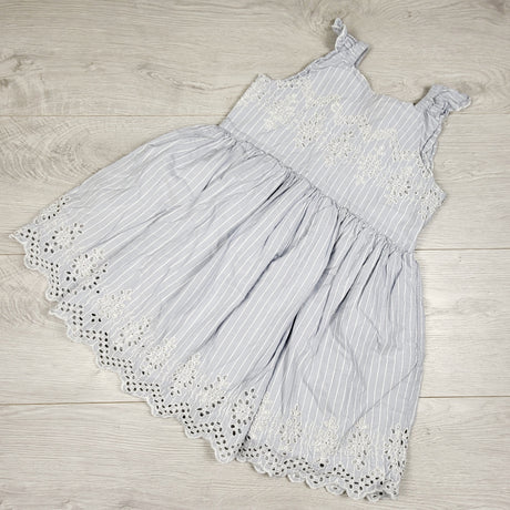 Gap blue striped eyelet dress. Size 5T
