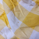 NEW - Carters yellow checked 2pc romper set. Size 3 months - read below