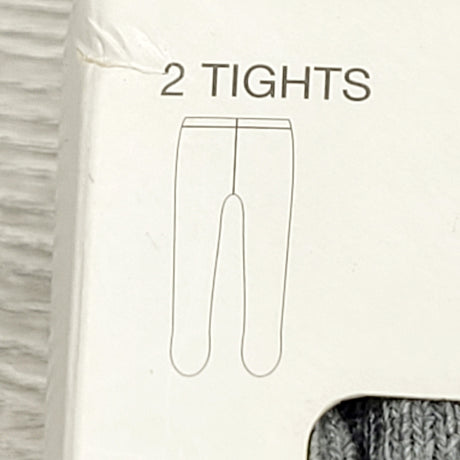 NEW - Zara 2-pack tights. Size 6-12 months