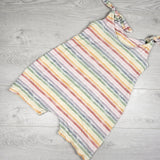 Teddy Little Apparel striped romper. Size 7