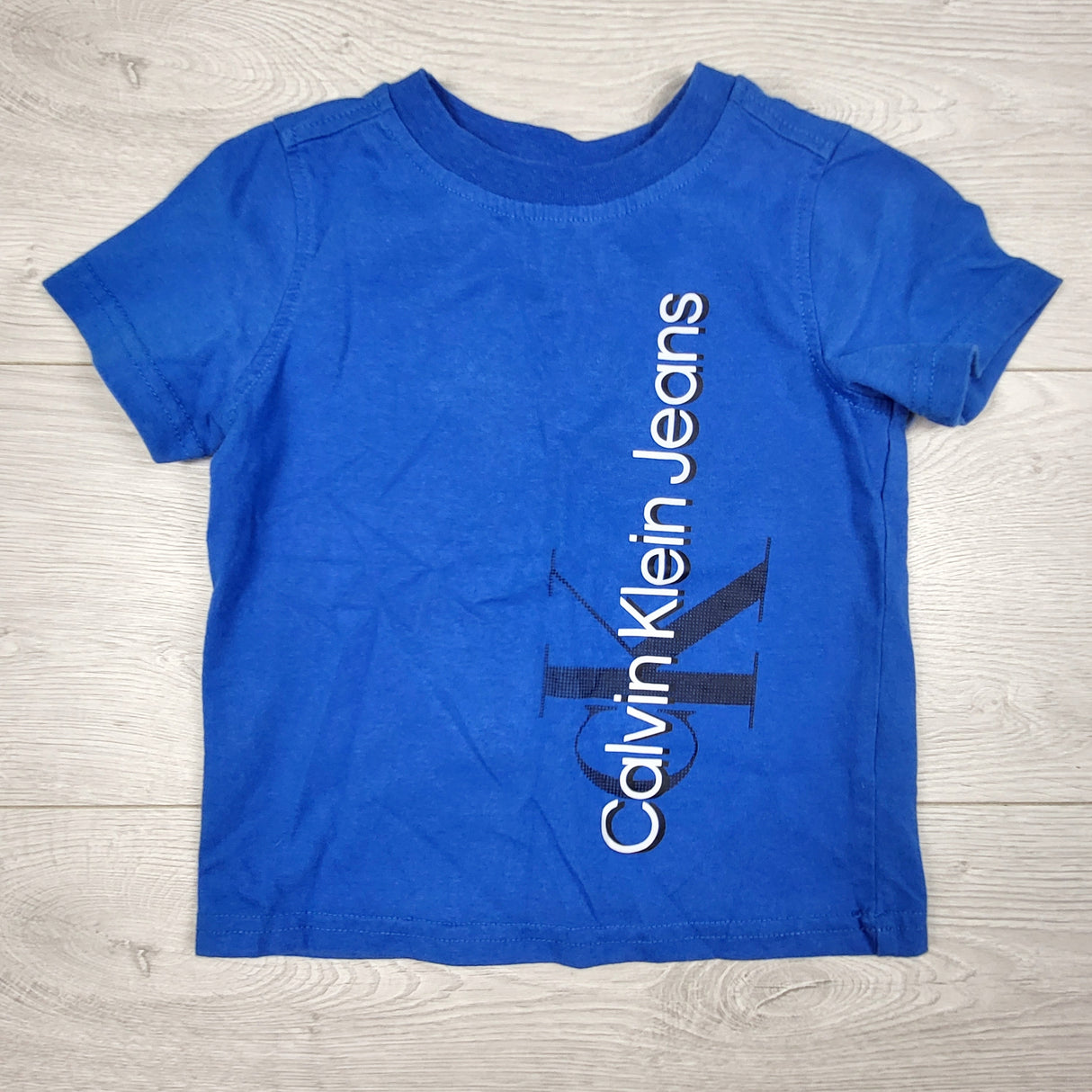 Calvin Klein blue t-shirt. Size 2T