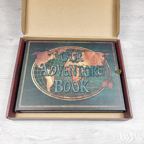 NEW - Our Adventure Book -  scrapbook (sorry, no shipping)