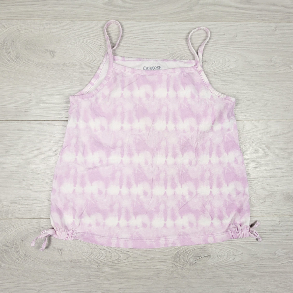 Oshkosh purple tie dyed tank top. Size 7