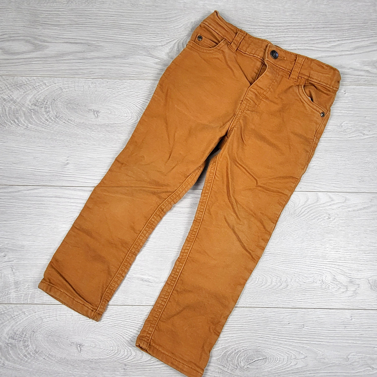 Carters tan stretchy jeans. Size 4T