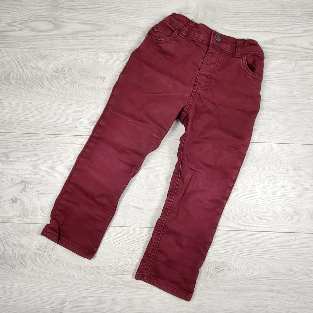 Carters burgundy stretchy jeans. Size 4T