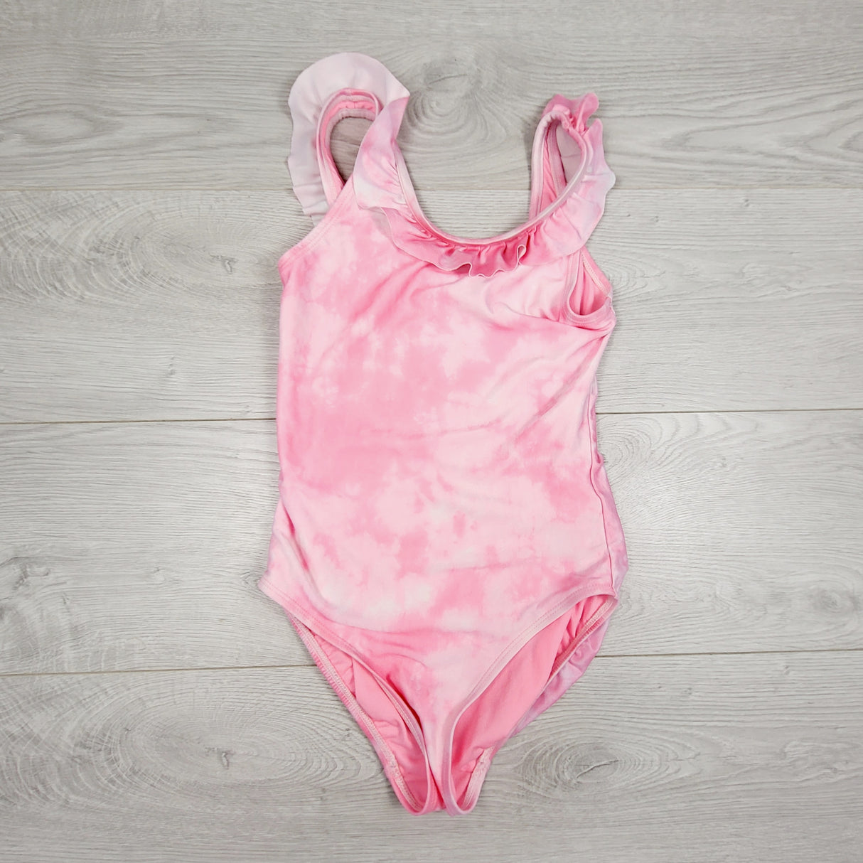 Gap pink tie dyed one poece swimsuit. Size medium (8)