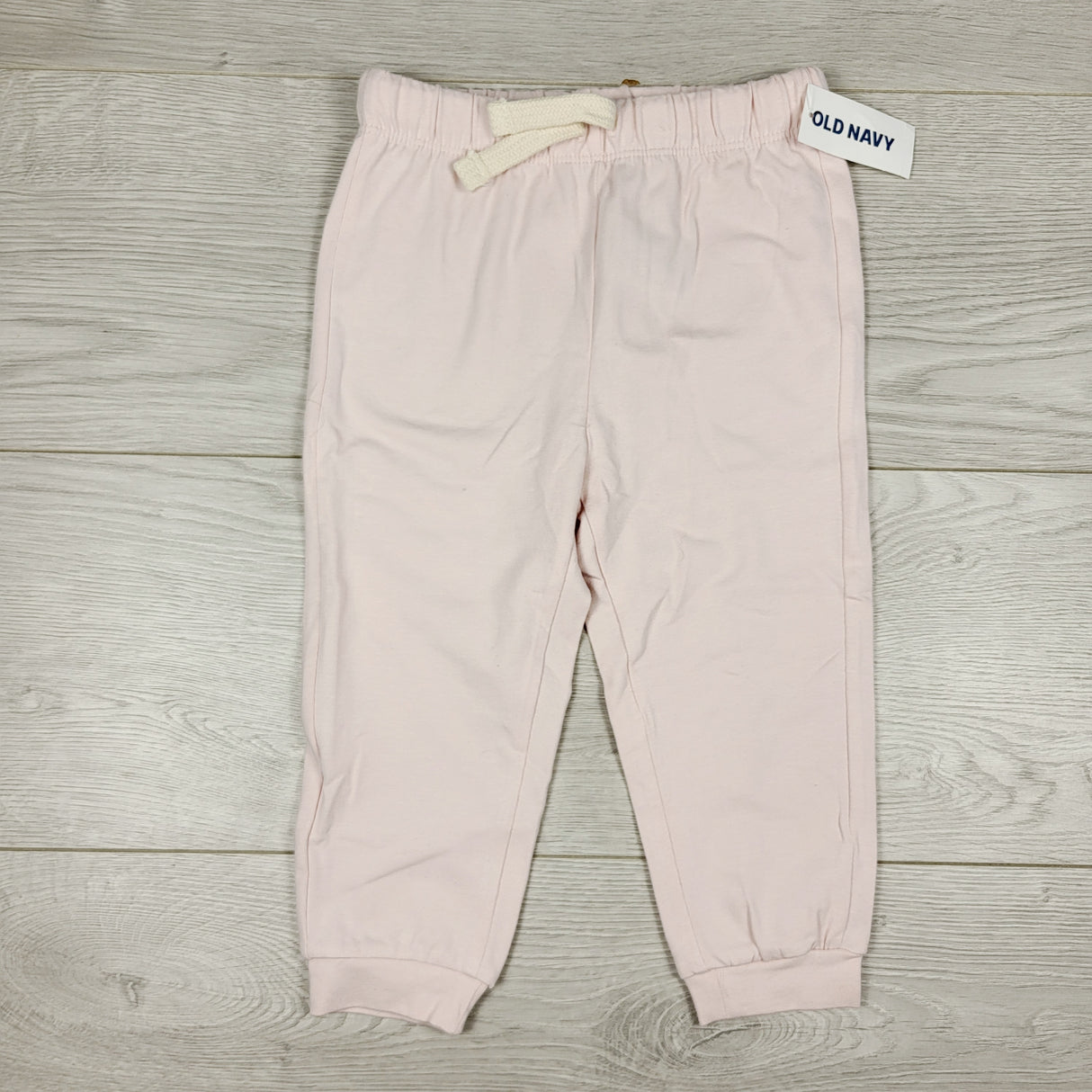 NEW - Old Navy pale pink drawstring pants. Size 18-24 months