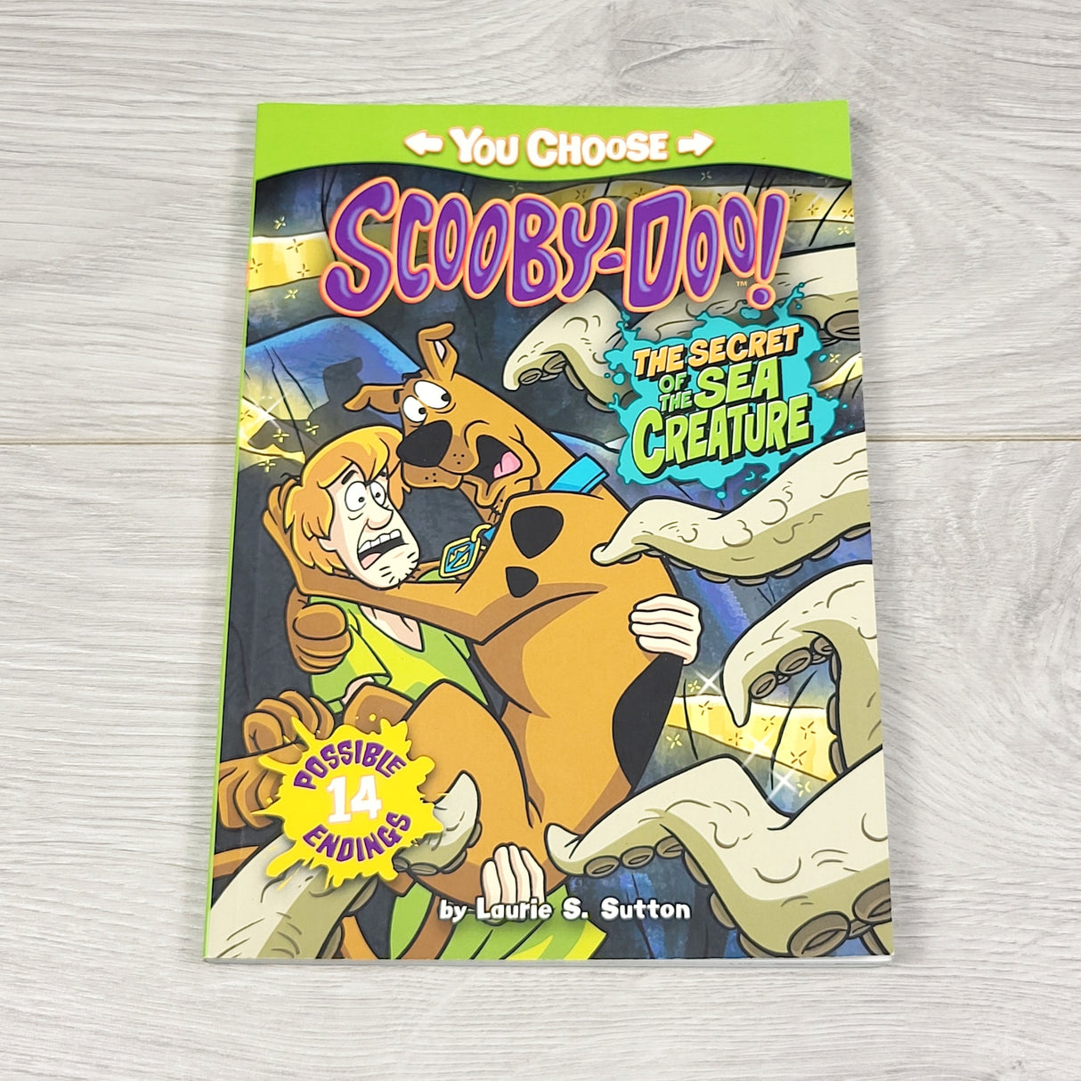 Scooby-Doo choose your ending book "The Secret of the Sea Creature"