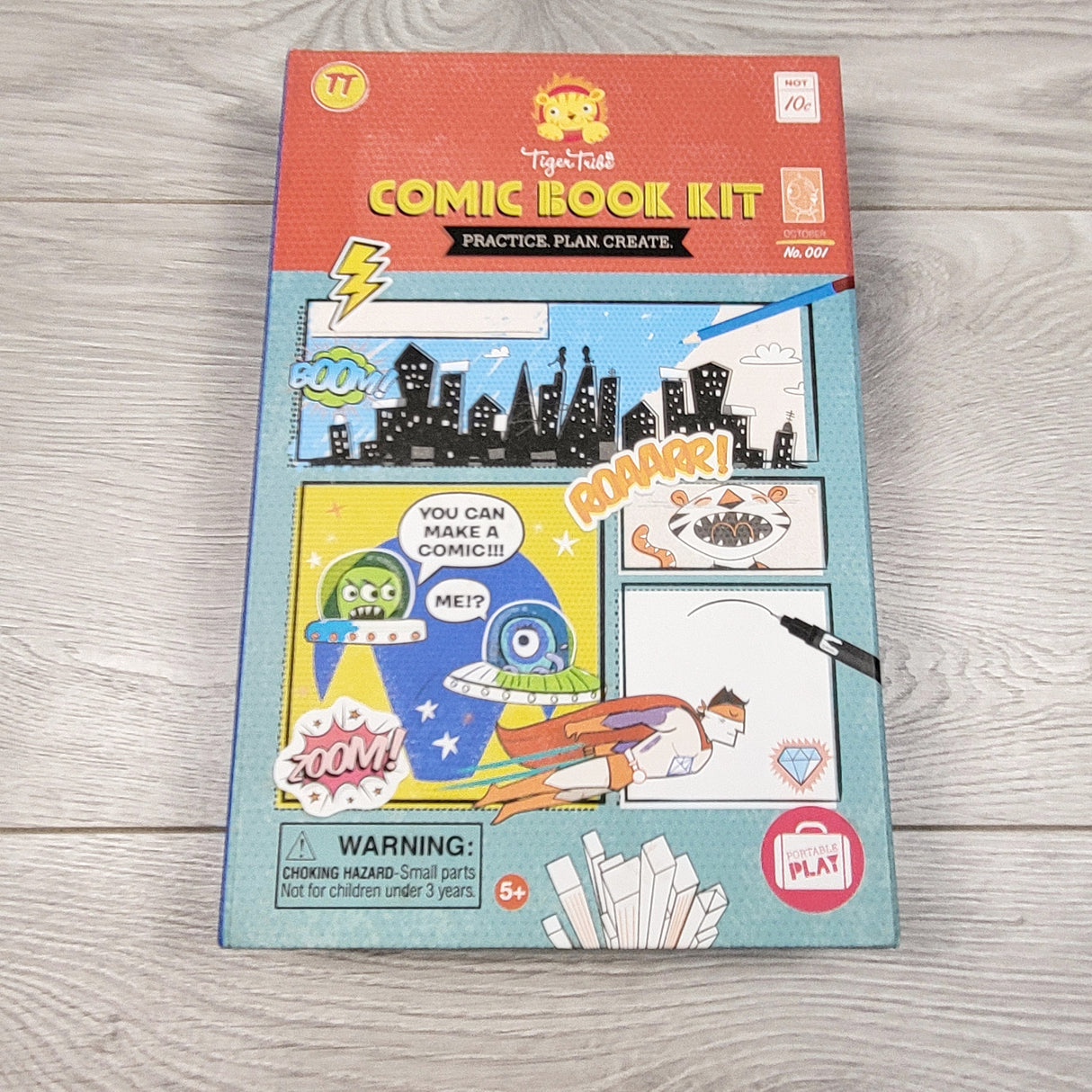 Tiger Tribe Comic Book Kit