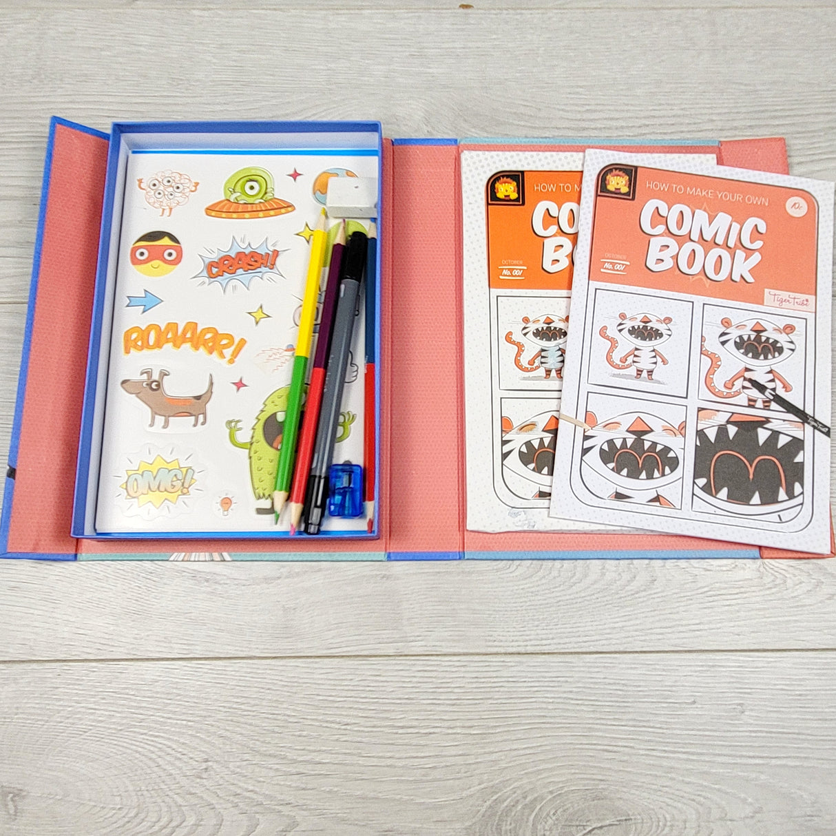 Tiger Tribe Comic Book Kit