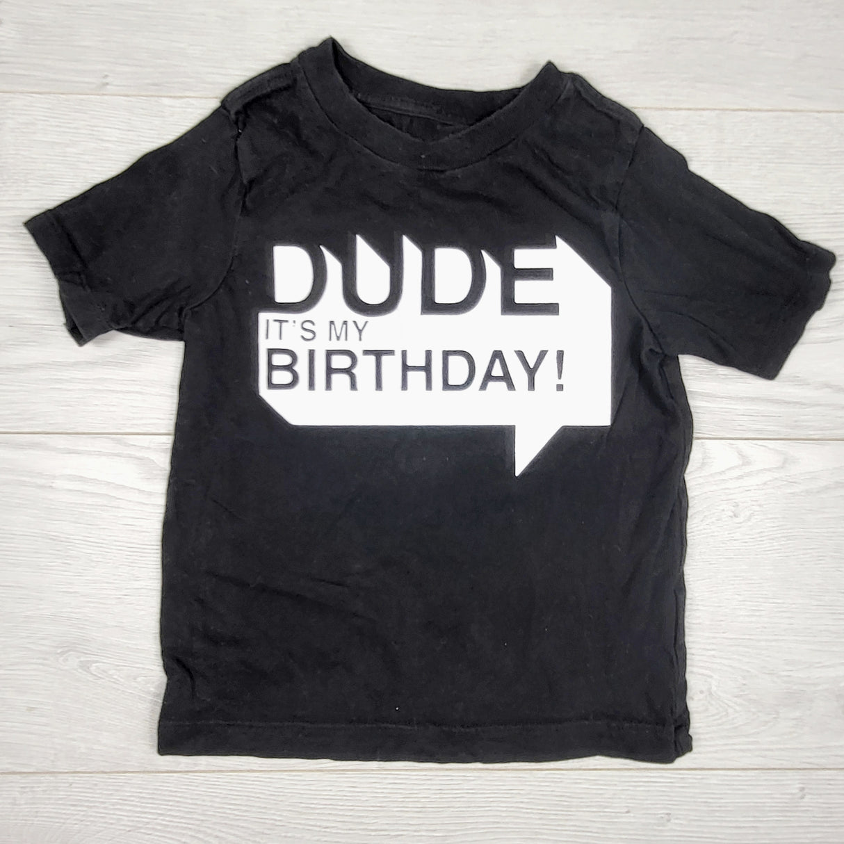 Children's Place "Dude, It's My Birthday" t-shirt. Size 3T