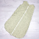 Parade Organics green organic cotton sleep sack with trees. Size 6-12 months - AS IS