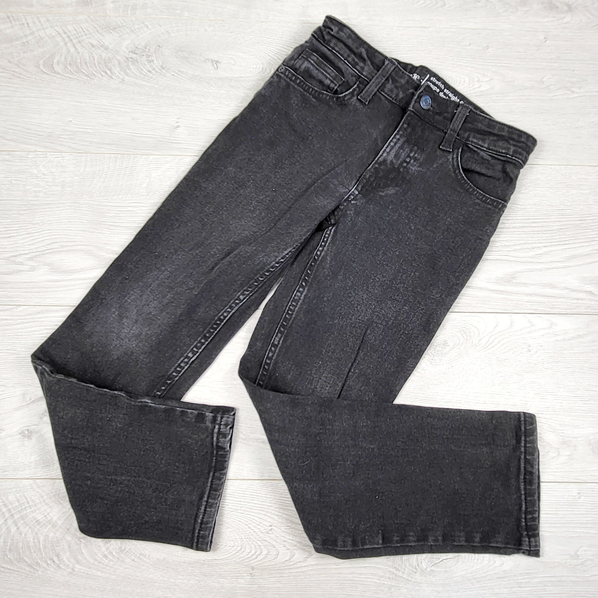 George black straight leg jeans. Size 8