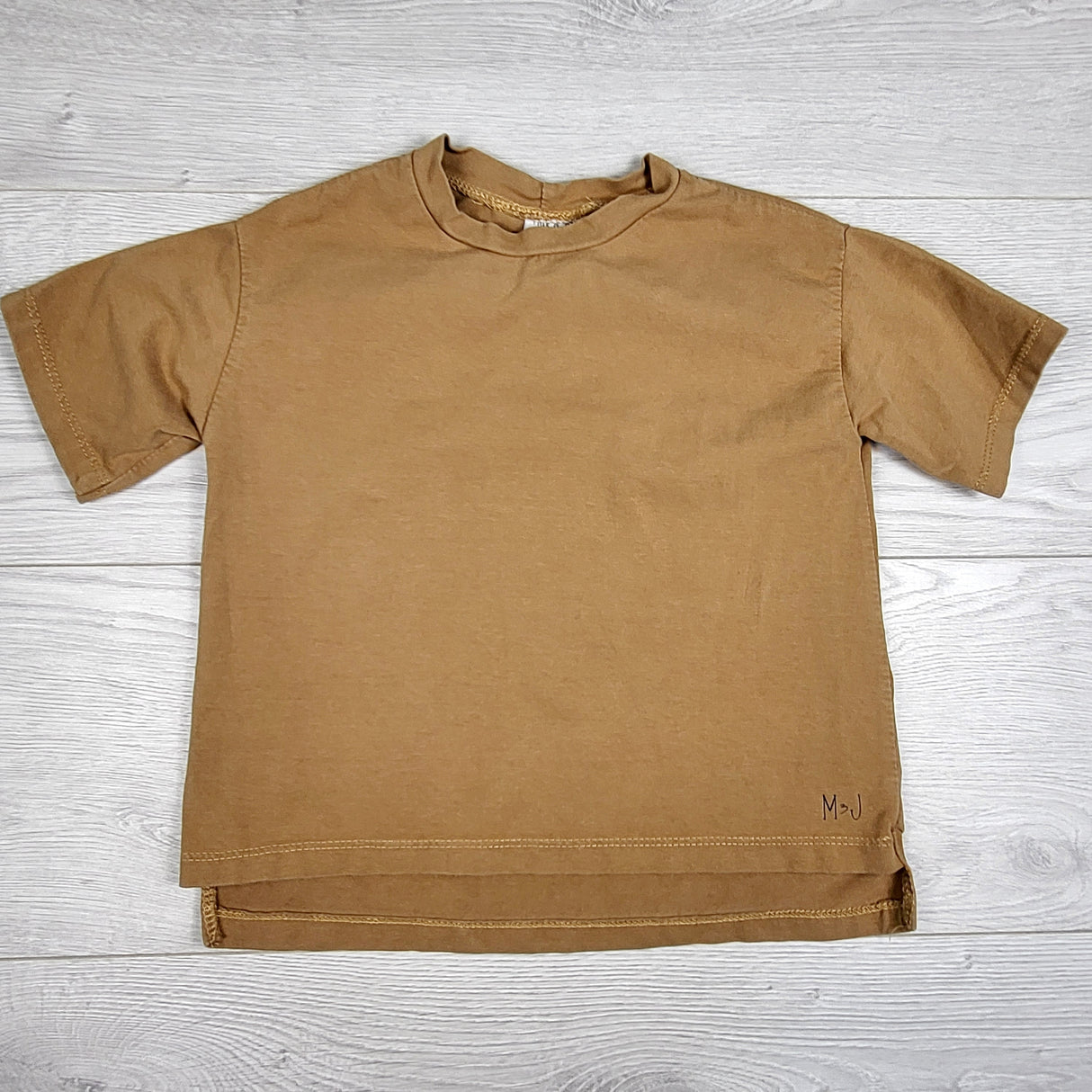 Mak and Jack tan handmade t-shirt. Size 12-18 months