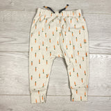 Joe beige carrot pants. Size 6-12 months