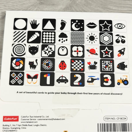 Hahaland Baby Visual Stimulation Cards
