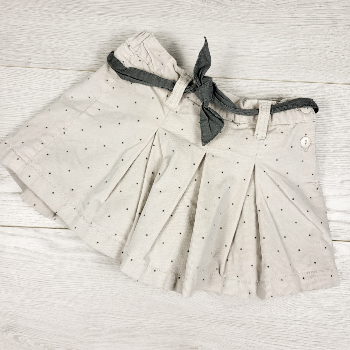 Zara / Osan pleated polka dot skirt. Size 24 months