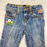 Vintage Gap 2006 embroidered and embellished boot cut jeans. Size 18-24 months